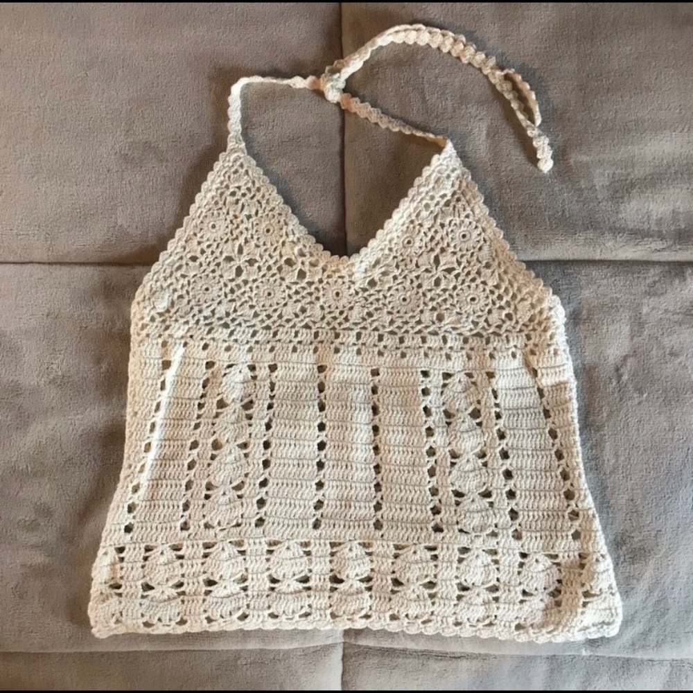 crochet halter top